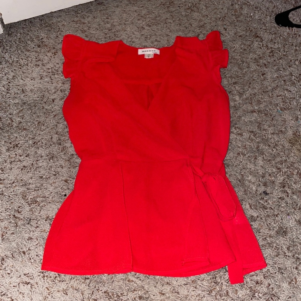 cute red shirt